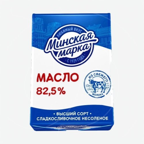 Масло сливочное Минская Марка 82,5% 180 г 