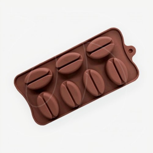 Форма силиконовая "Кофейные зёрна" 3,5х5х2,3 см 